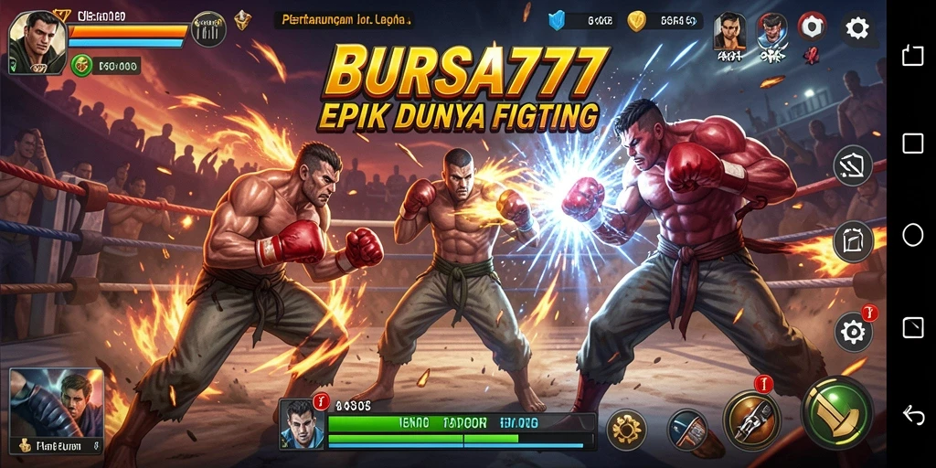 Gameplay seru BURSA777 dengan pertarungan mengagumkan.