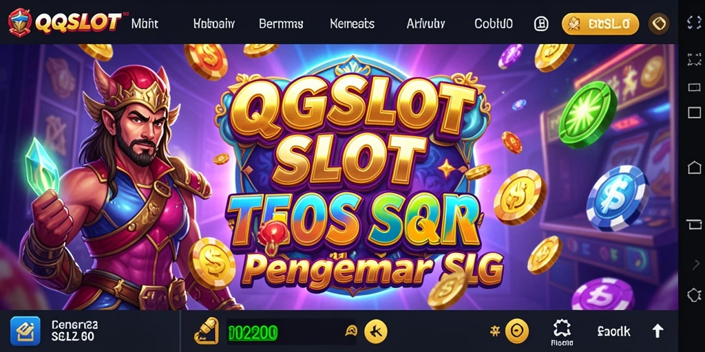 Screenshot utama QQSLOT menampilkan gameplay slot yang mengasyikkan.