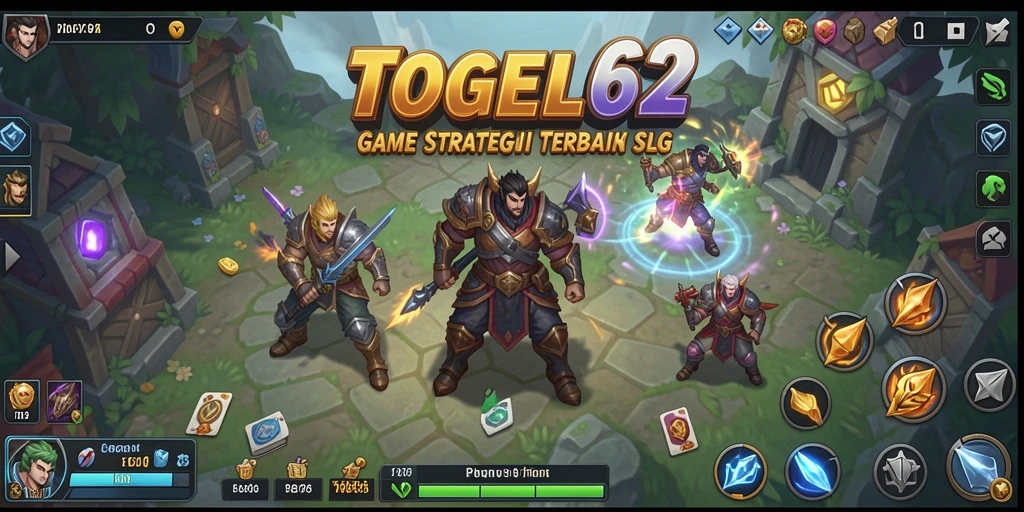 Screenshot gameplay TOGEL62 menunjukkan suasana pertempuran yang mendebarkan.