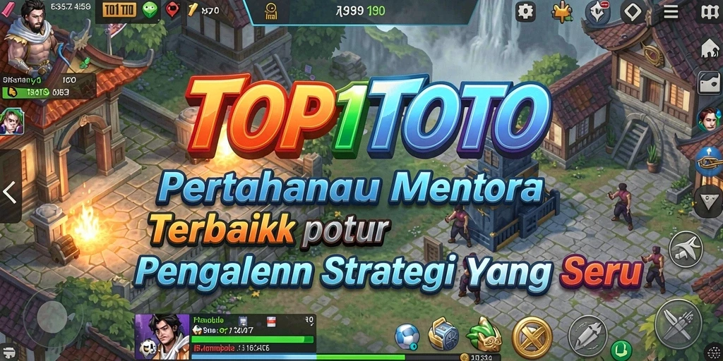 Screenshot menunjukkan gameplay Tower Defense yang seru dan strategis.